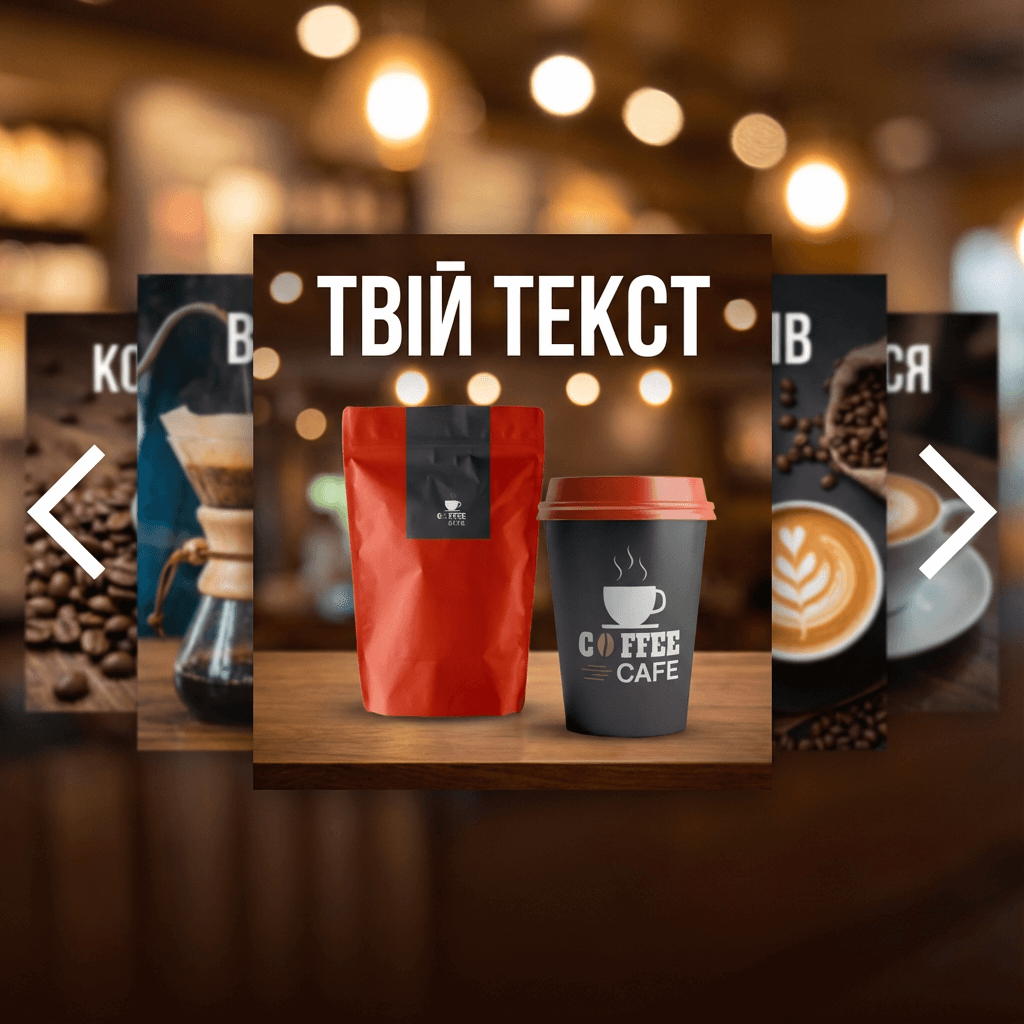 Дизайн «слайд-карусель»