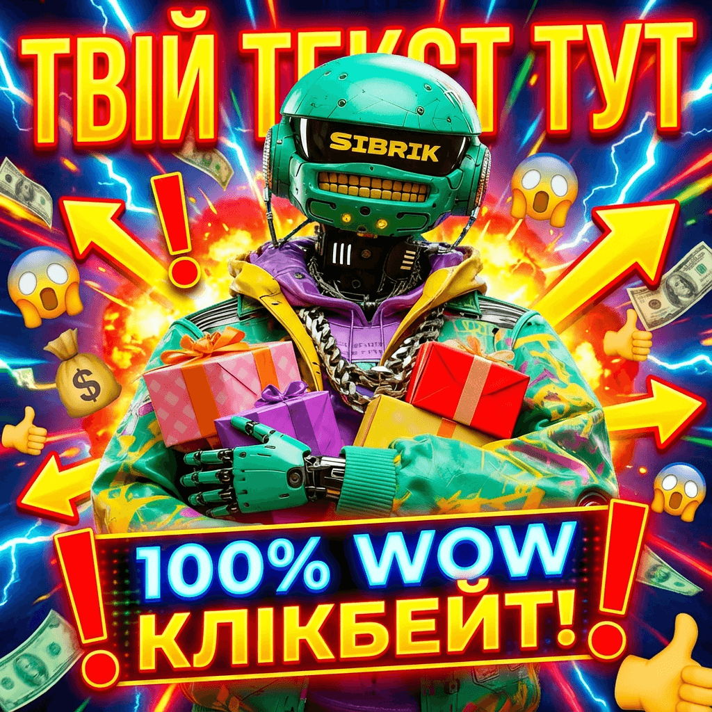 Стиль "100% клікбейт (WOW)"